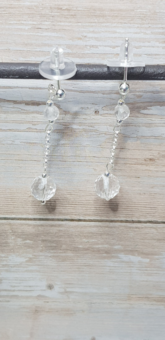 Cristal de roche argent 925