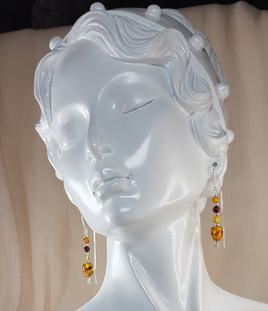 Ambre argent 925