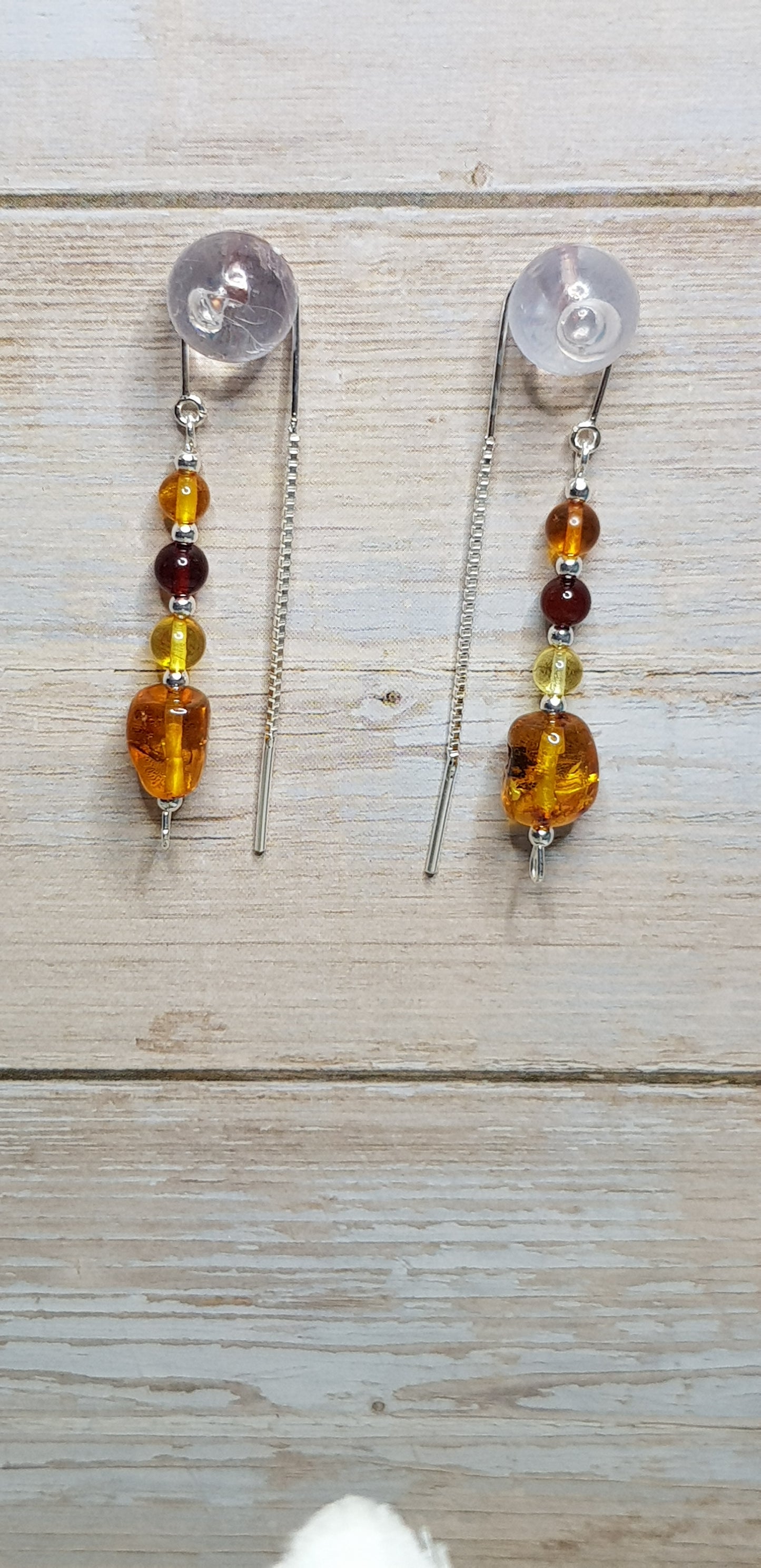 Ambre argent 925