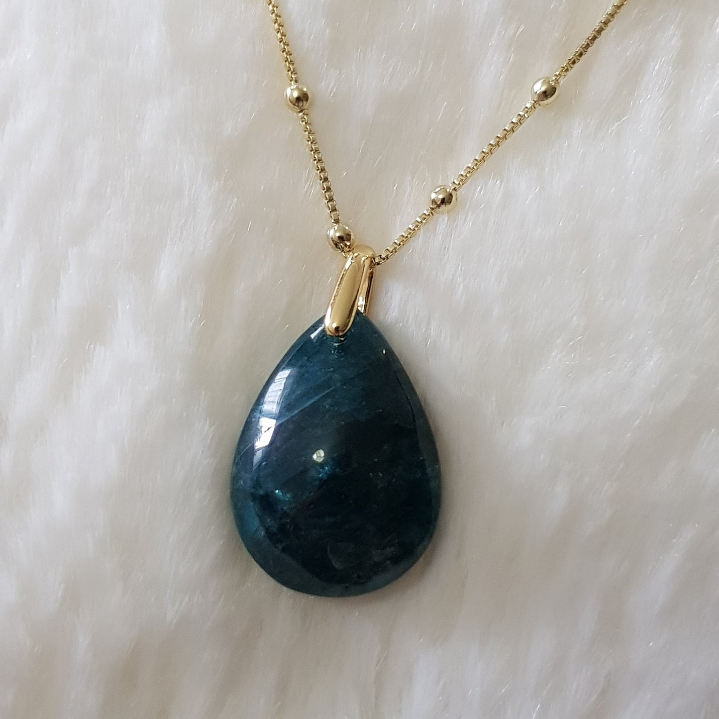 Apatite bleue