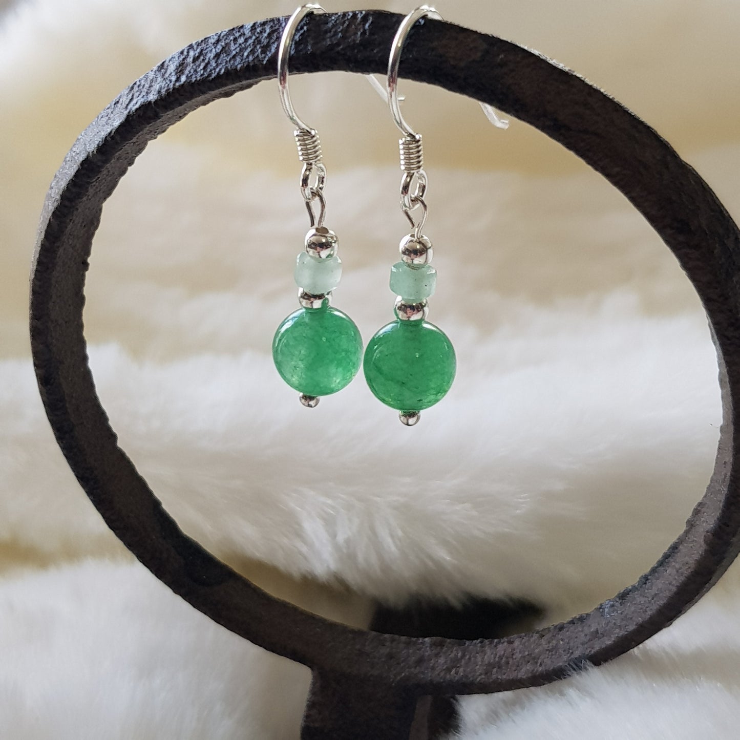 Aventurine argent 925