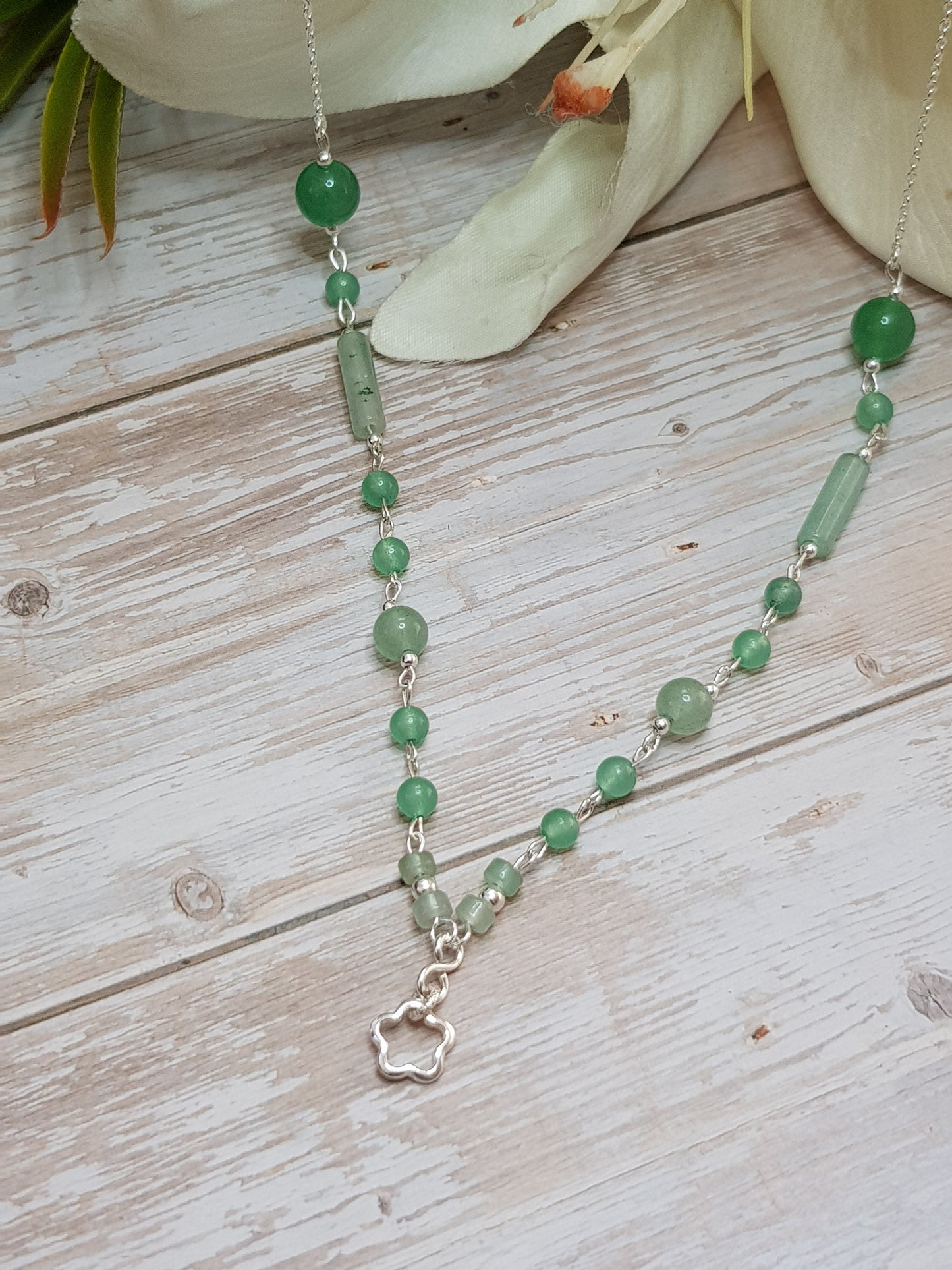 Aventurine argent 925