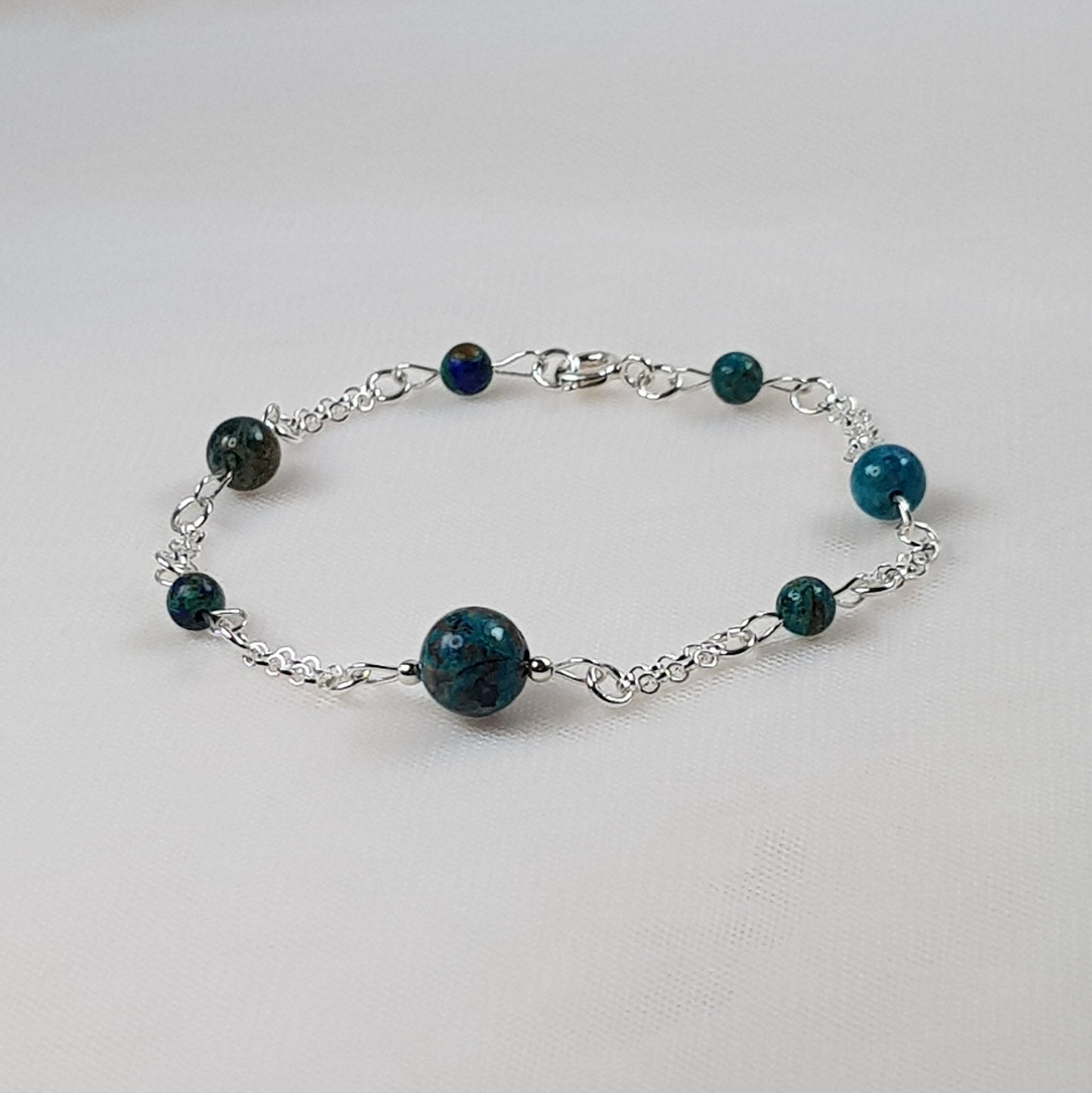 Chrysocolle argent 925