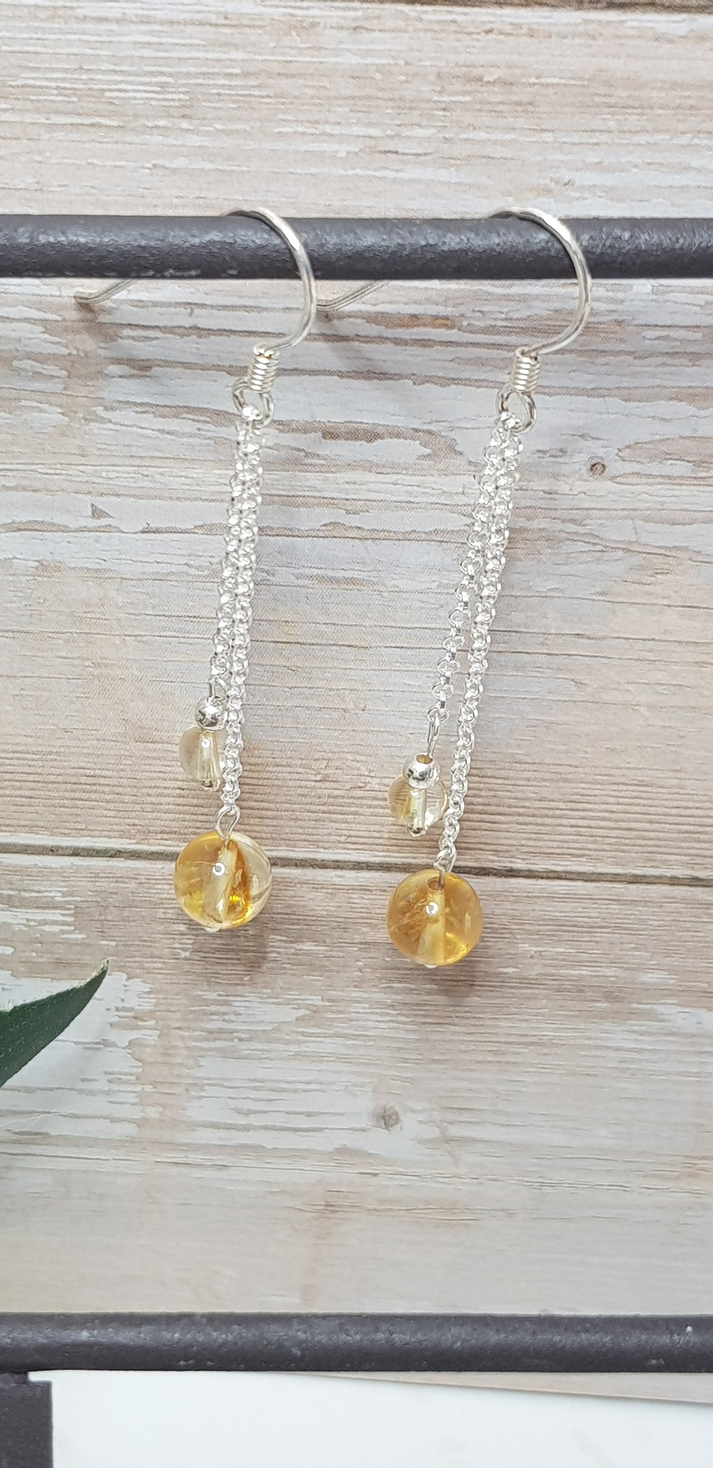 Citrine argent 925