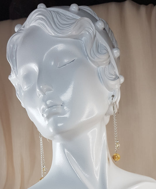 Citrine argent 925
