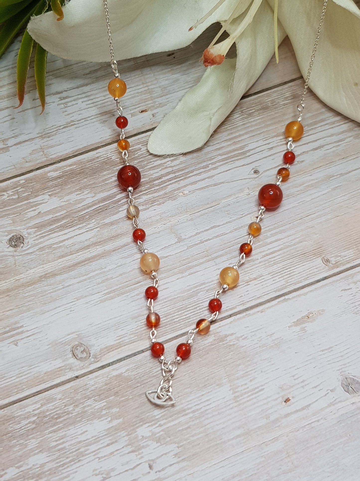 Cornaline argent 925