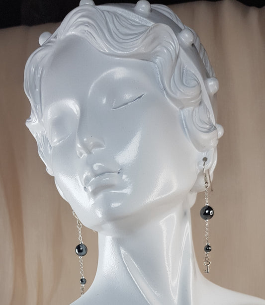 Hématite argent 925