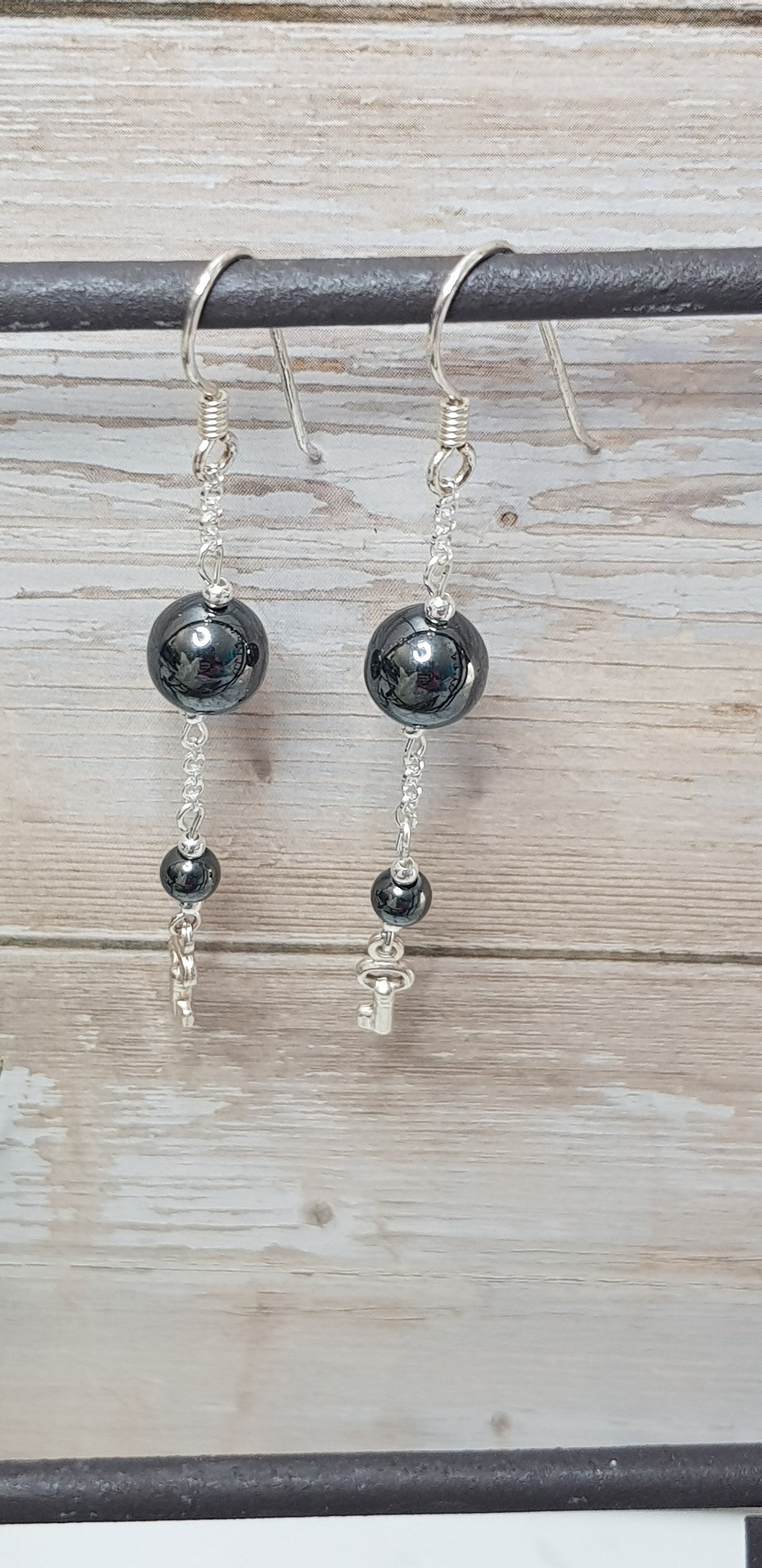 Hématite argent 925
