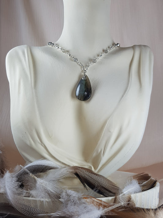 labradorite argent 925