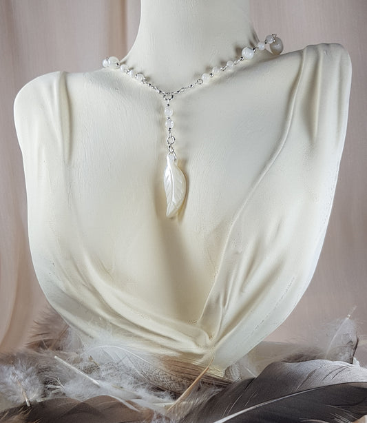 nacre charmille argent 925