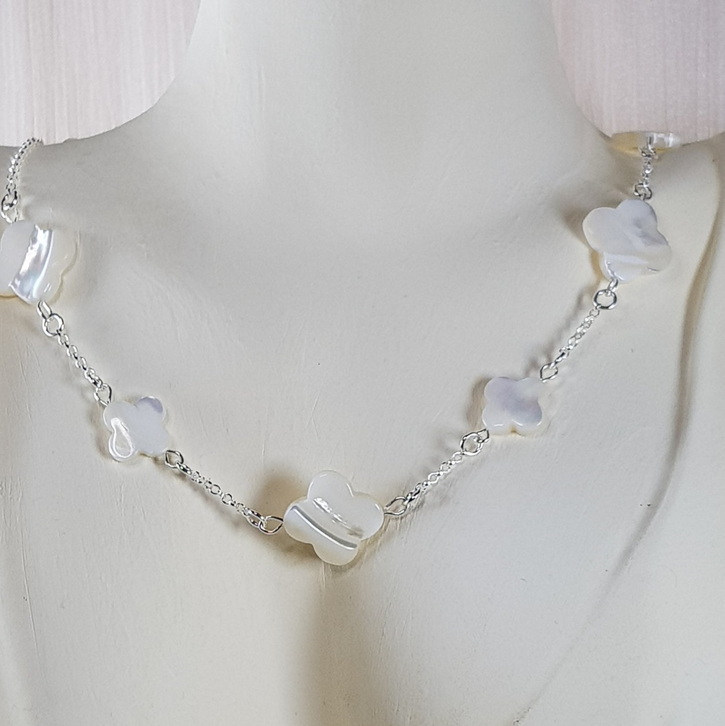 Pendentif Nacre Alhambra Argent 925 | Bijoux Élégance | Bijoux Zen