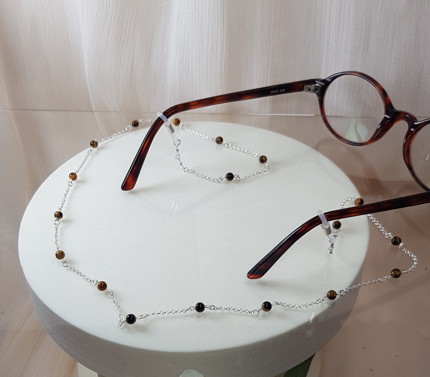 Bijoux de lunettes pierres naturelles + argent 925, une large gamme de pierres naturelles