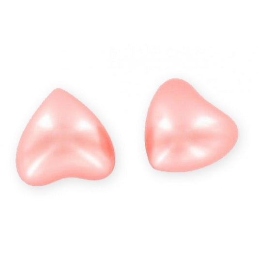 Perles de bain rose coeur (pochon de 10 perles)