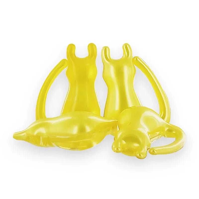 Perle de bain effervescente chat parfum vanille, huile de bain parfumée française