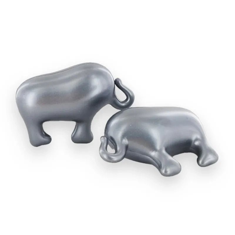 Perle de bain effervescente éléphant parfum coco, huile de bain parfumée française