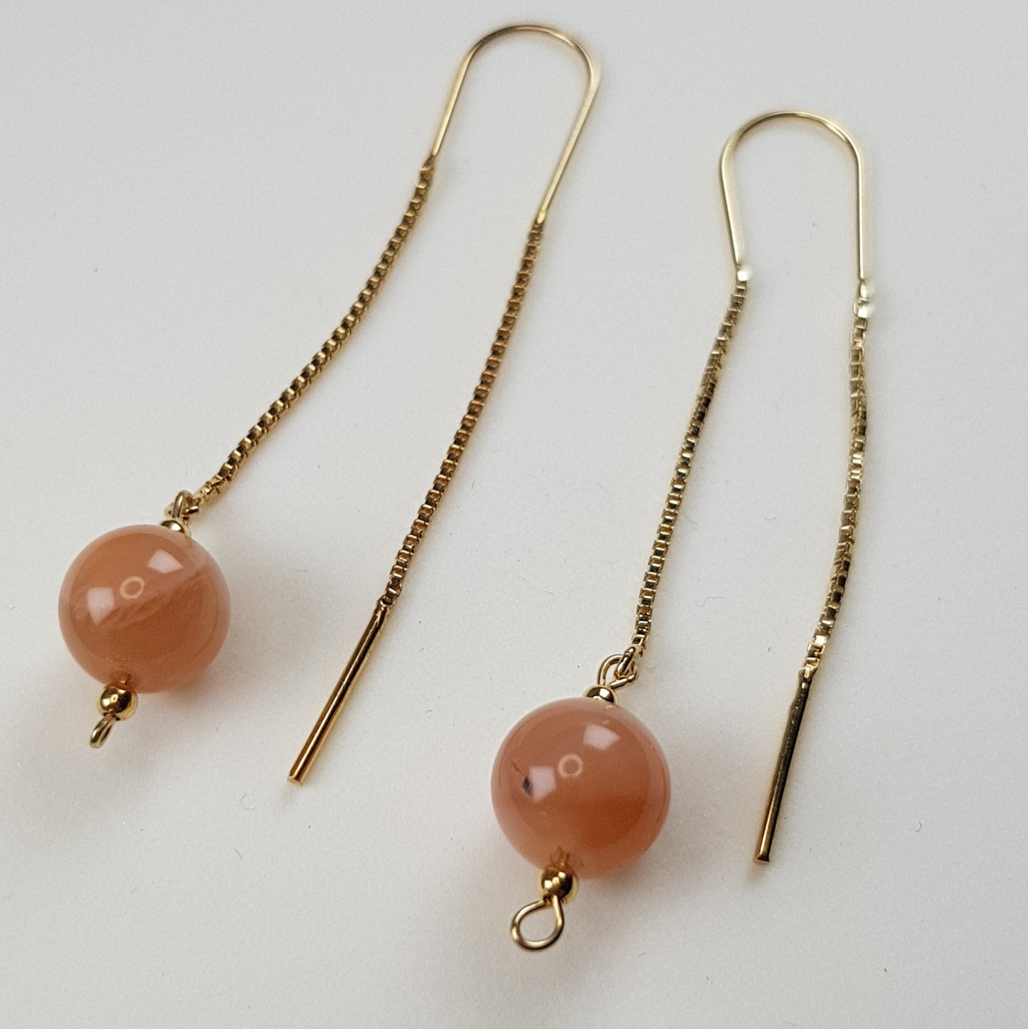 Pierre de soleil argent 925 plaque or 1 micron