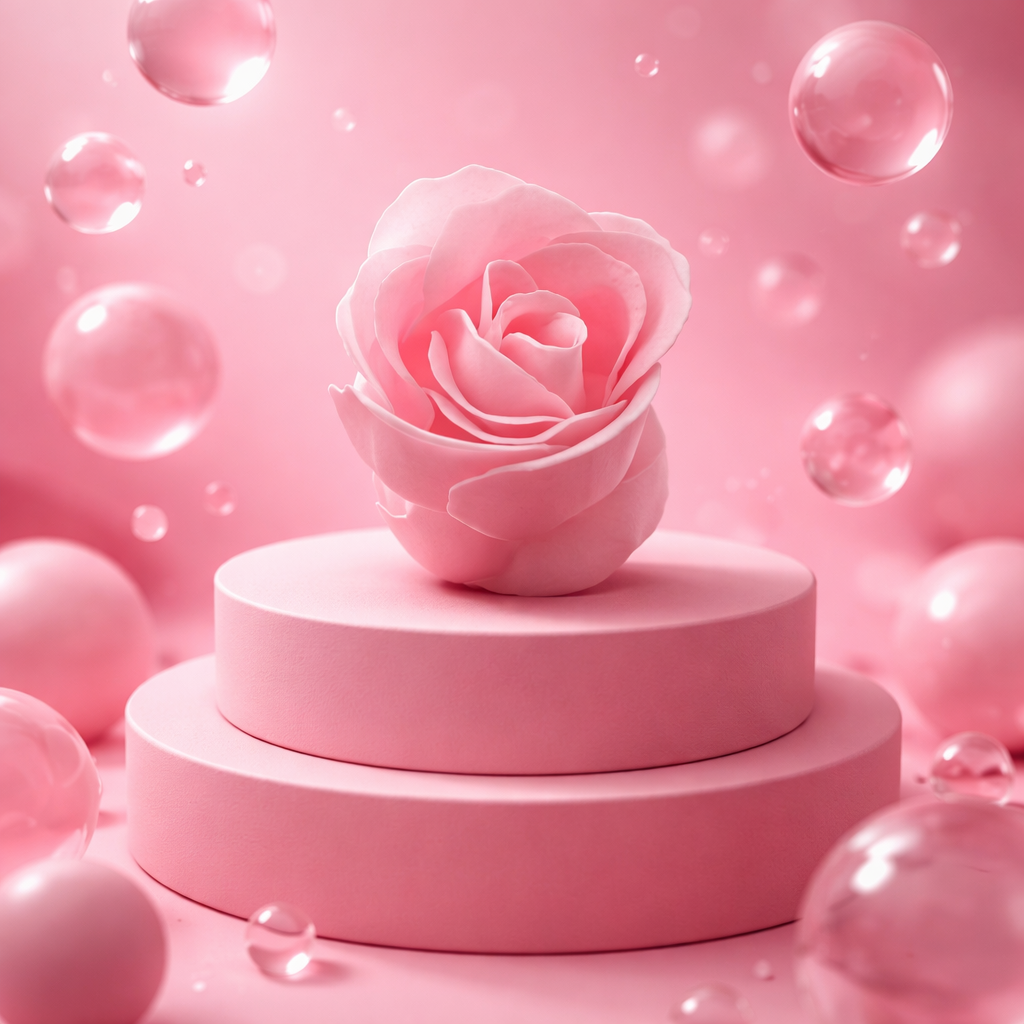 Rose de Bain Tendresse - Pétales Parfumés Doux
