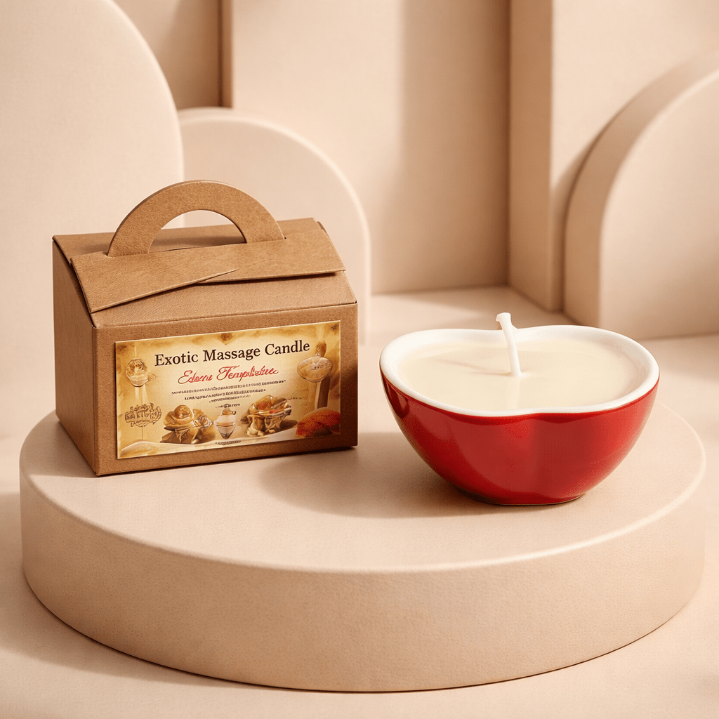 Bougie de Massage Tentation d'Eden - Paradis Sensuel