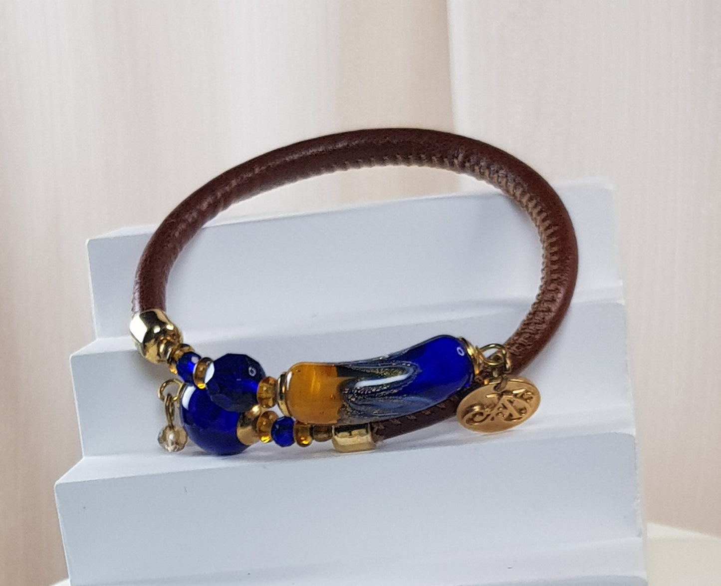 Bracelet murano tube luxe