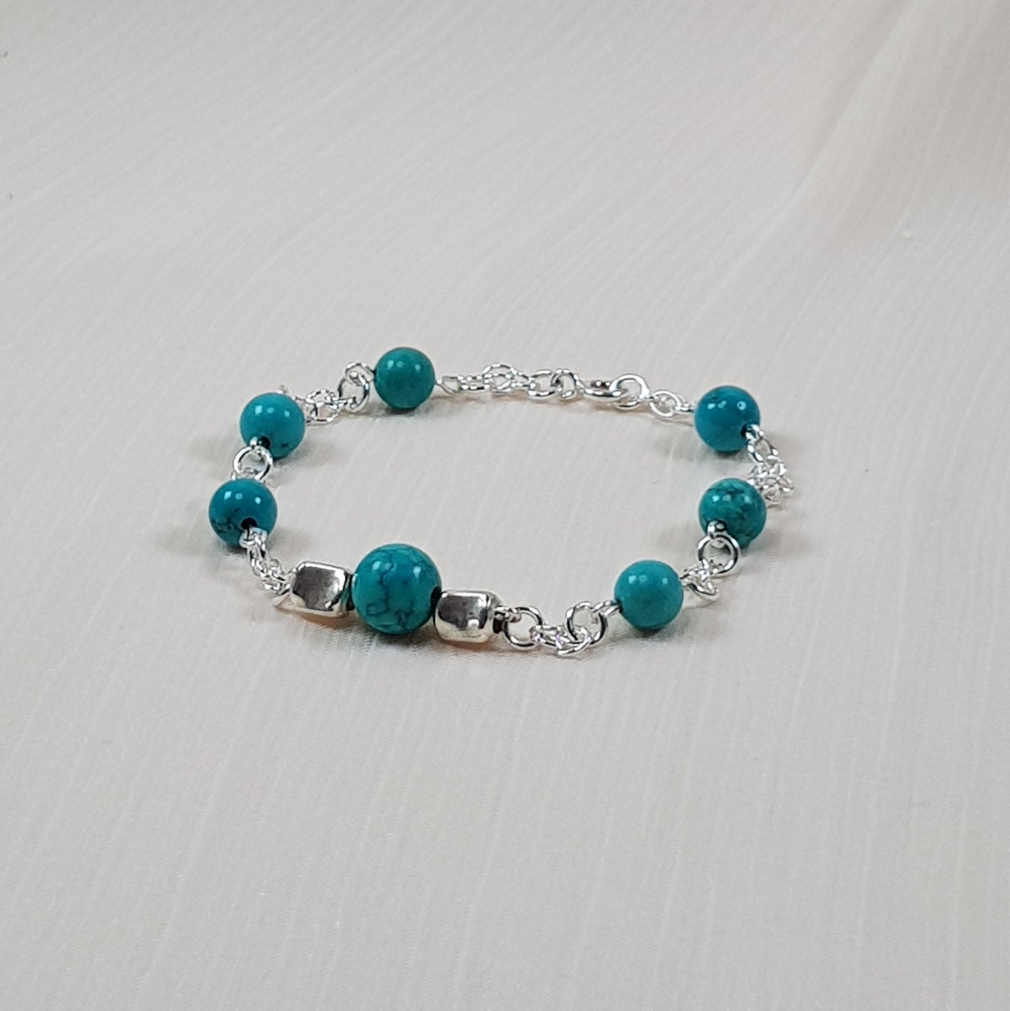 Turquoise de chine argent 925