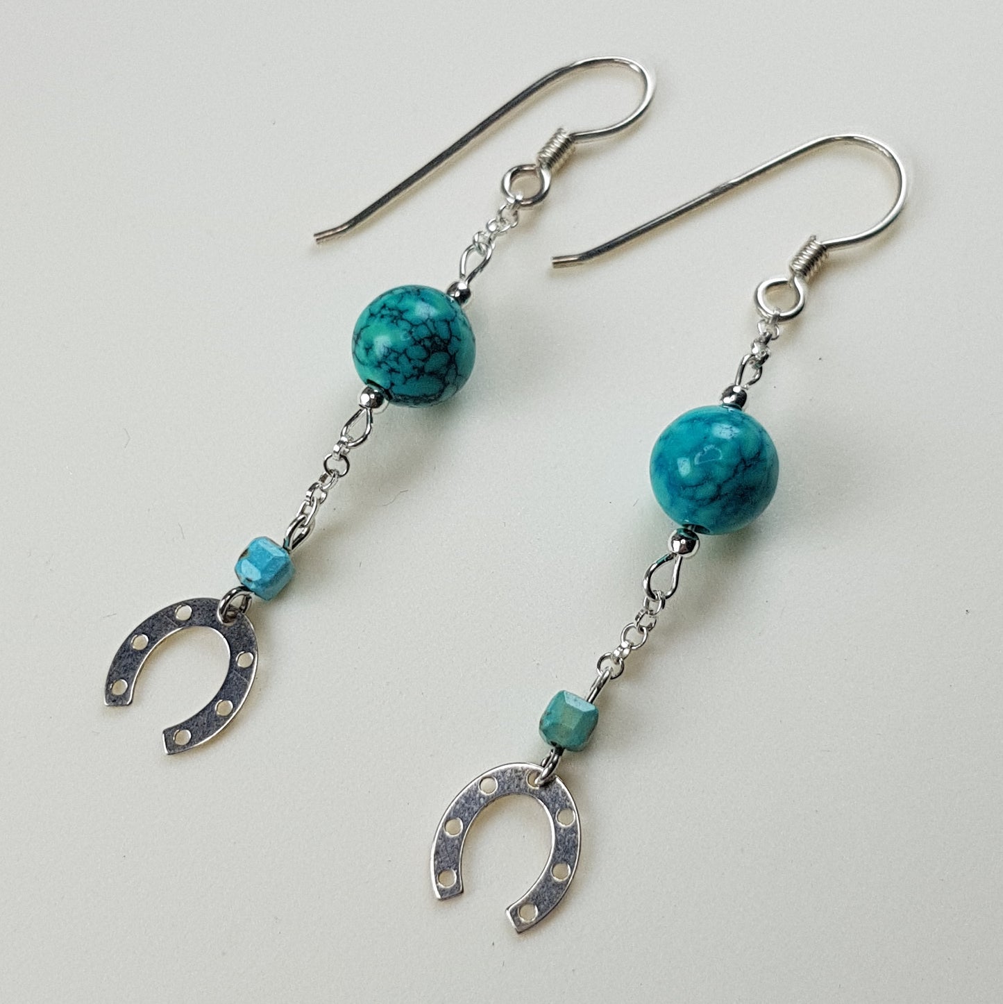 Turquoise de Chine argent 925