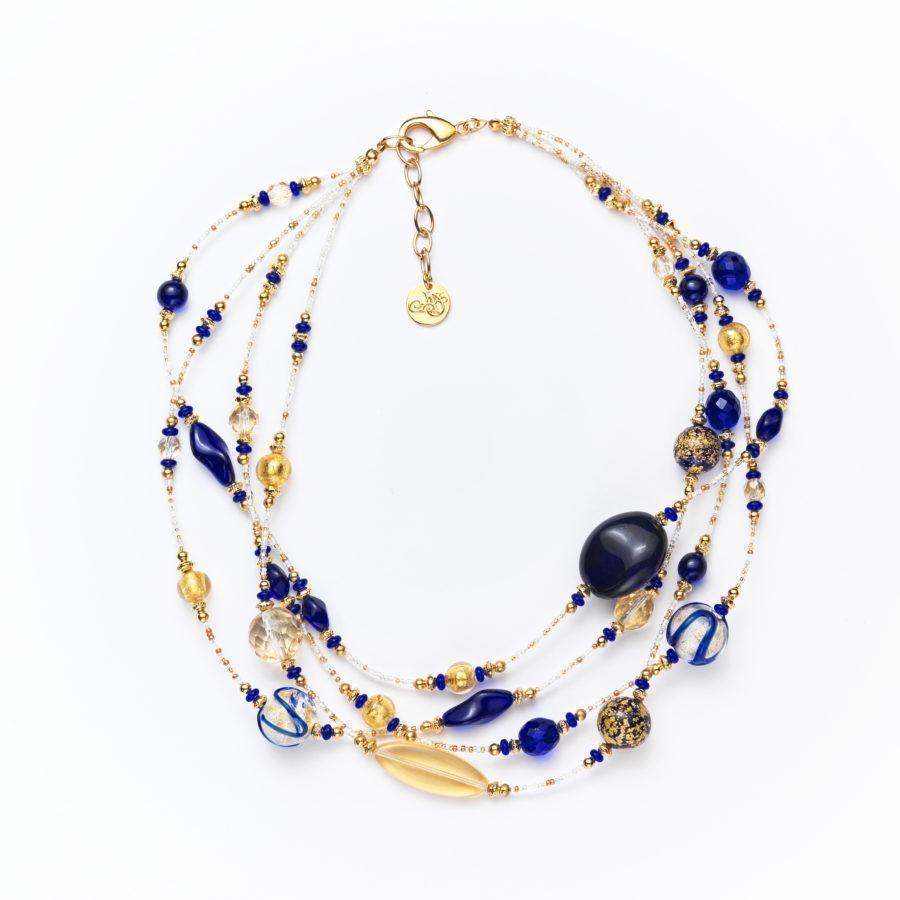 Collier murano Melpomène