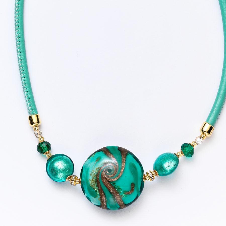 Collier murano Esmeralda