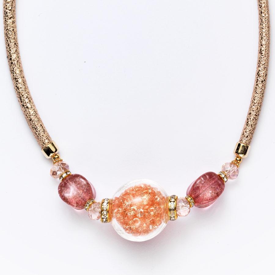 Collier murano Aurore Pearl