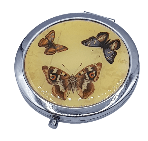 Miroir de poche papillon 1