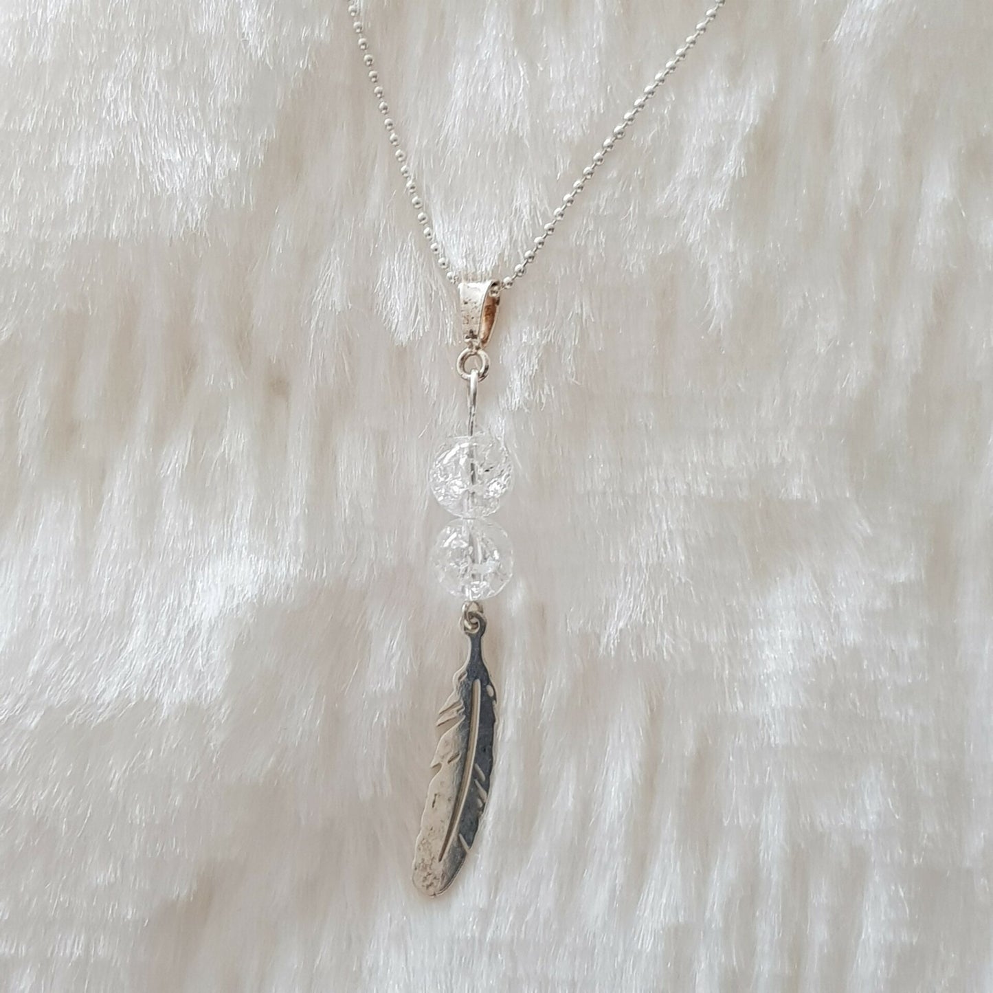 cristal de roche argent 925