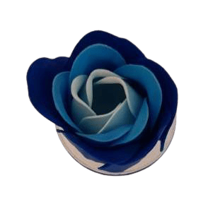 Rose de bain indigo