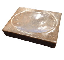 Porte savon stéatite marbre creux