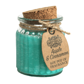 Bougie soja pomme cannelle