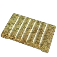 Porte-savon en stéatite et marbre style naturel, beauté brute de la pierre décorative