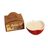 Bougie de massage en cire de soja naturelle Tentation d'Eden, paradis sensuel artisanal