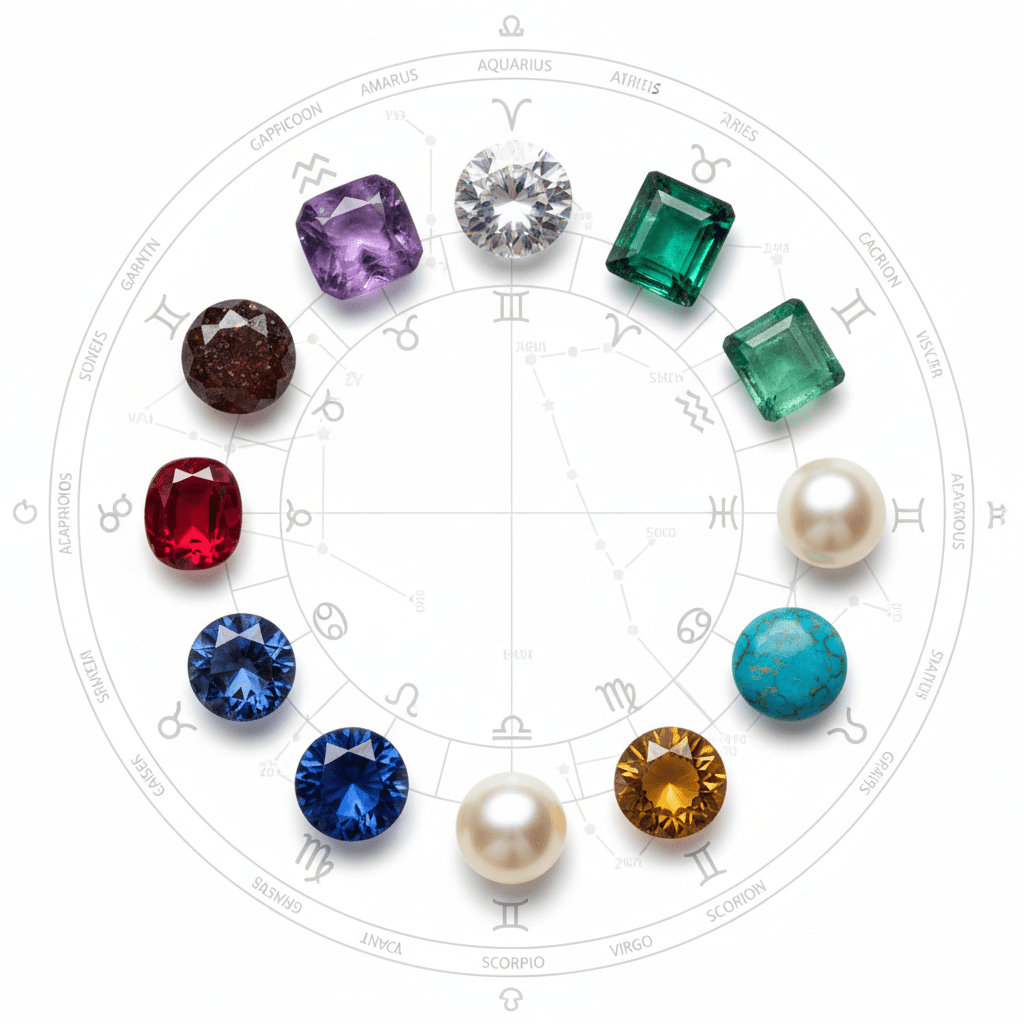 Guide des Pierres selon les Signes Astrologiques : Trouvez votre Pierre de Naissance