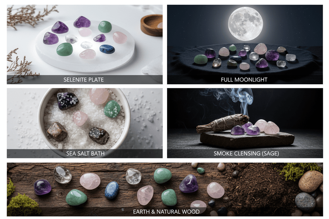 Rechargement et Purification d'une pierre