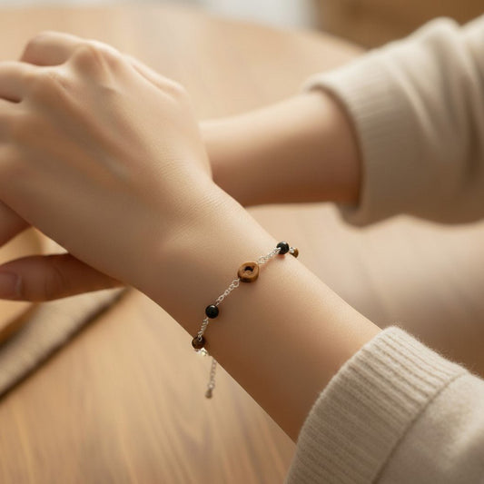 Bracelet 3 Œil Argent 925 - Taureau Tigre Faucon