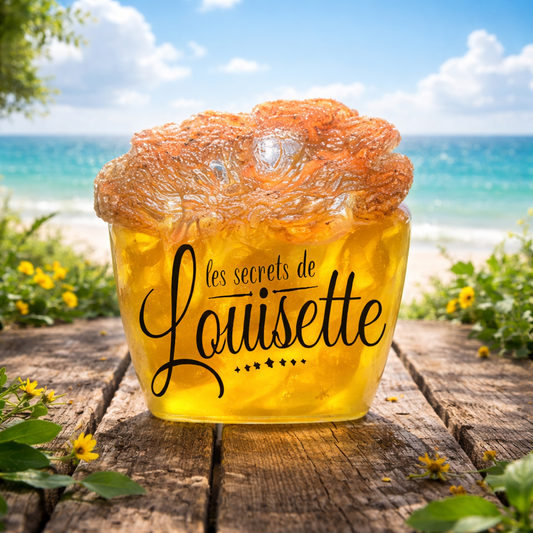 Savon Loofah Camomille Citron Exfoliant - Gommage & Apaisant