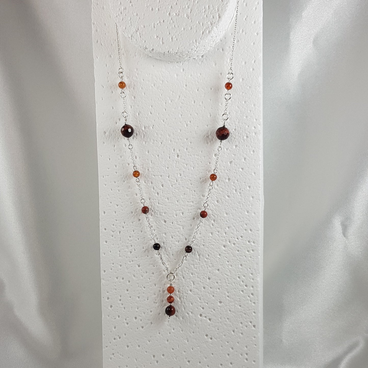 Pendentif Force - Lithothérapie Pierres Naturelles Argent 925