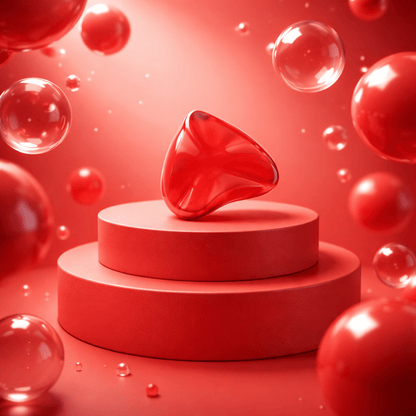 Perles de Bain Fraise à l'Unité - Huile de Bain Parfumée Française