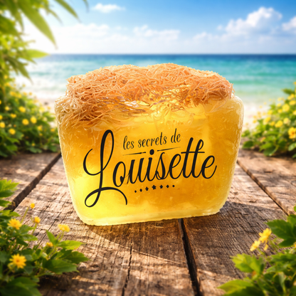 Savon Loofah Gingembre Clou de Girofle Exfoliant - Gommage & Tonifiant