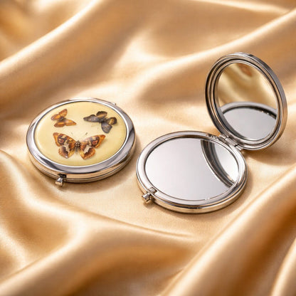 Miroir de Poche Papillon 1 - Accessoire Compact et Raffiné