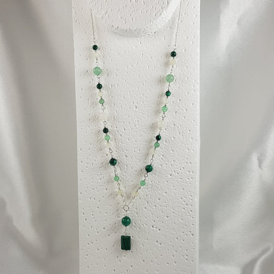 Pendentif Seconde Chance - Lithothérapie Pierres Naturelles Argent 925