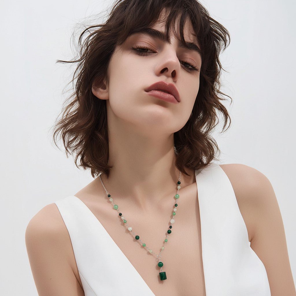 Pendentif Seconde Chance - Lithothérapie Pierres Naturelles Argent 925