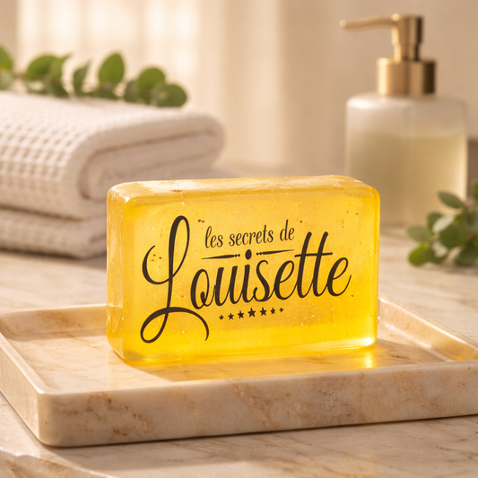 Savon Artisanal au Mimosa - Floral & Printanier