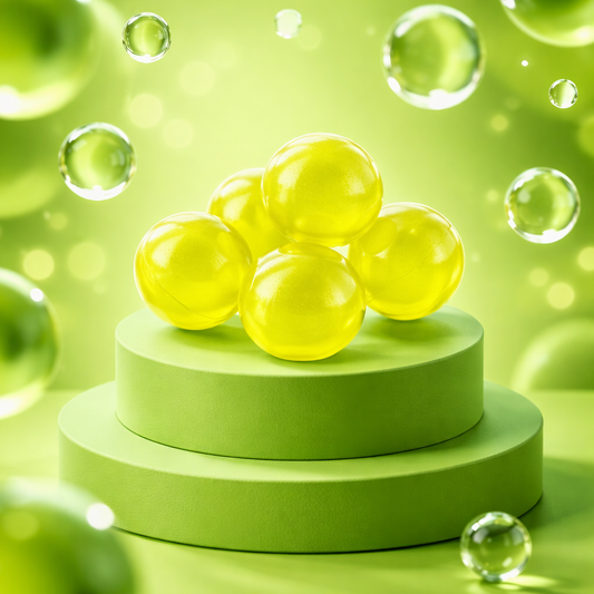 Perles de Bain Verveine Citron à l'Unité - Huile de Bain Parfumée Française