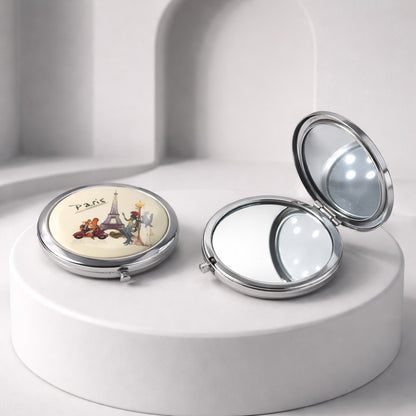 Miroir de Poche Vie Parisienne - Accessoire Élégant