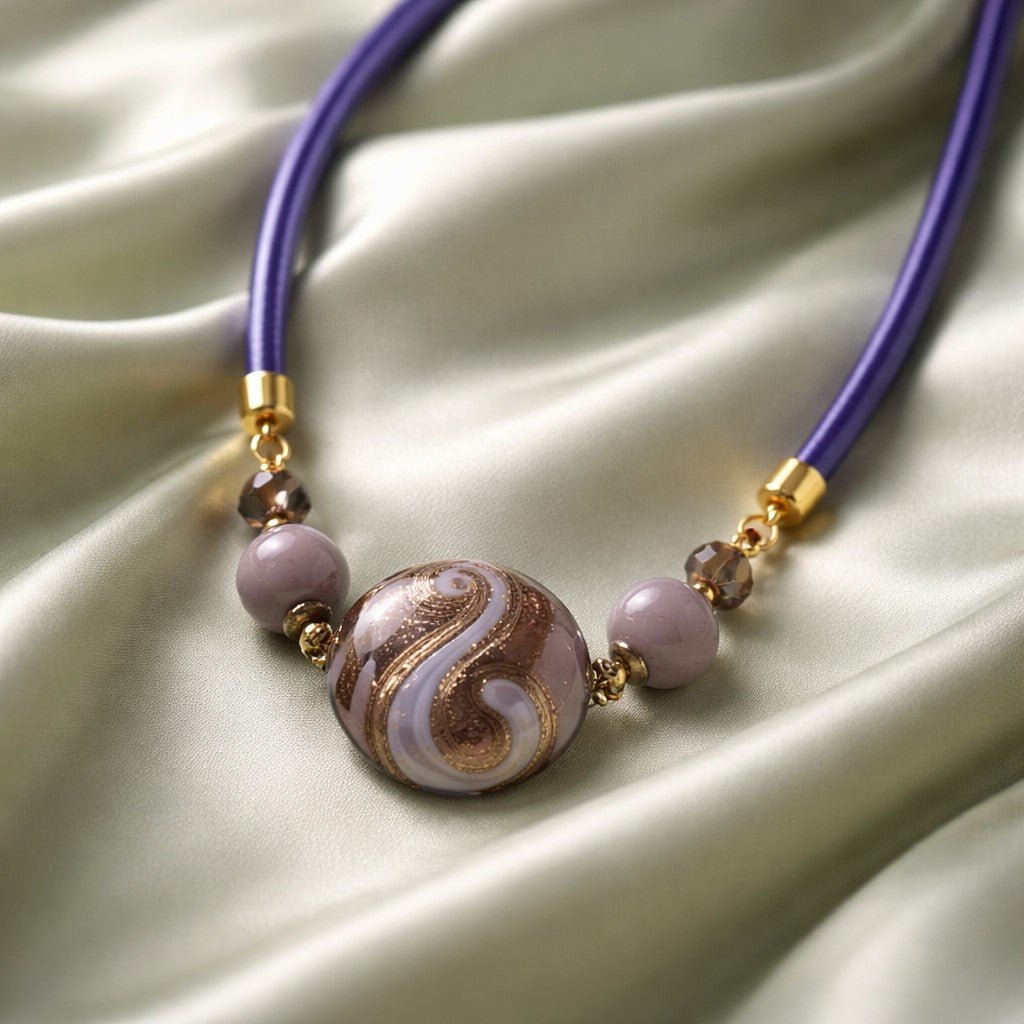 Collier Murano Aena - Bijou Vénitien Artisanal Raffiné