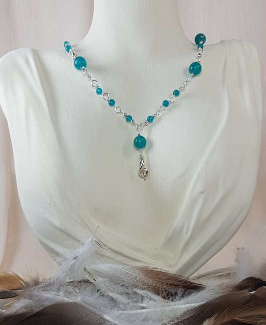 agate chauffée argent 925